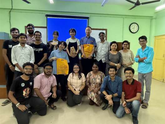 インド　ジャダプール大学とインド工科大学ハイデラバード校において交流プログラムなどを実施しました。