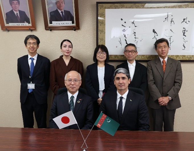 駐日トルクメニスタン大使が表敬訪問されました（2026年4月6日）