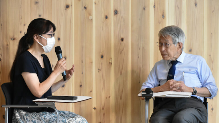 第２回　理事長主催　学内懇談会を開催しました（7月10日)